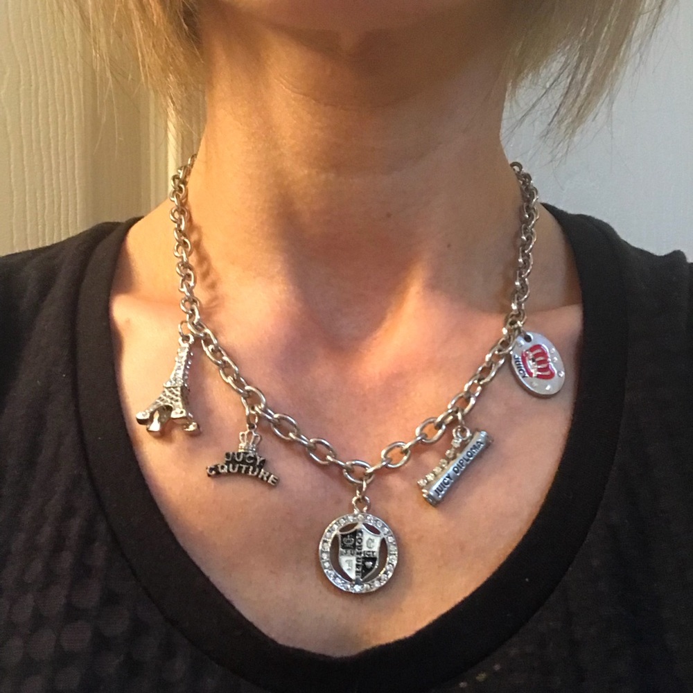 Juicy Couture charm necklace